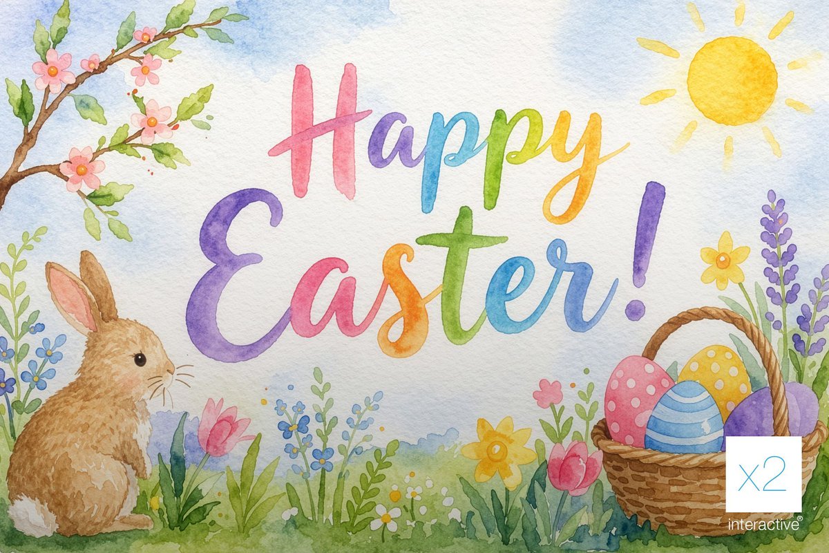 x2interactive's tweet image. Wishing you all a Happy Easter! ✨ May this season bring fresh inspiration, growth, and success in everything you do.
x2interactive.gr
#x2interactive #HappyEaster #DigitalExcellence #HolidaySeason #FreshStart