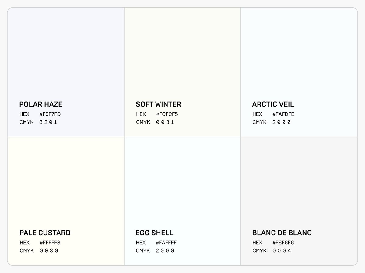 Gooddy_Gooddy01's tweet image. World-class designers never use Pure White (FFFFFF).

It causes rapid eye fatigue, kills depth, and makes any layout look cheap. Use these alternatives instead:#uiux #uiuxdesign #uiuxdesigner #uidesign #uidesign #Design #ui #ux #designgod