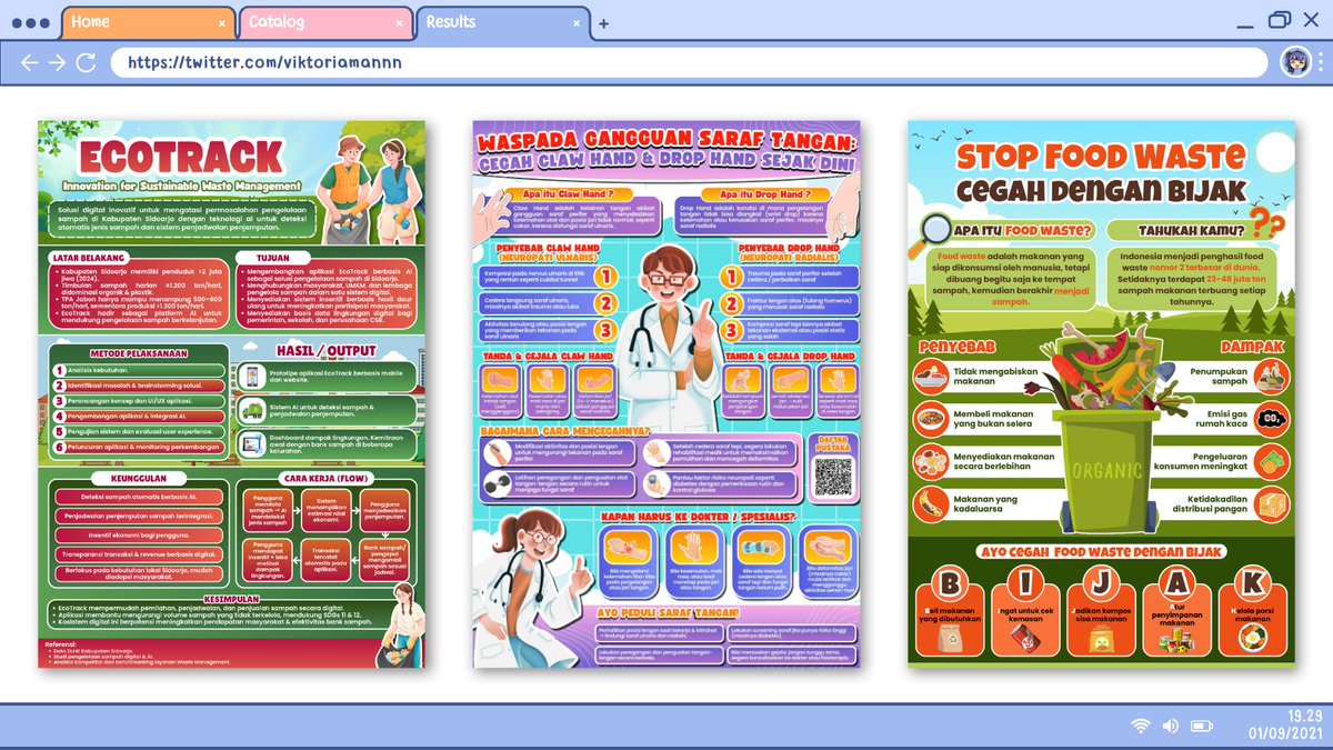 VIKTOR JOKI POSTER INFOGRAFIS | WA DI BIO tweet media