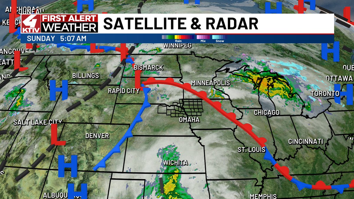 A warm front has brought warmer and more humid air to the area this morning. Wind and dry conditions in western Siouxland will lead to high fire danger. More here: ktiv.com/2026/04/12/win…