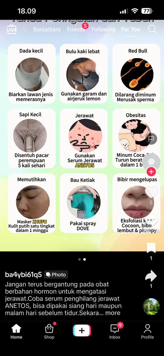 jadi kalau di pegang cowo g gede ya anunya?