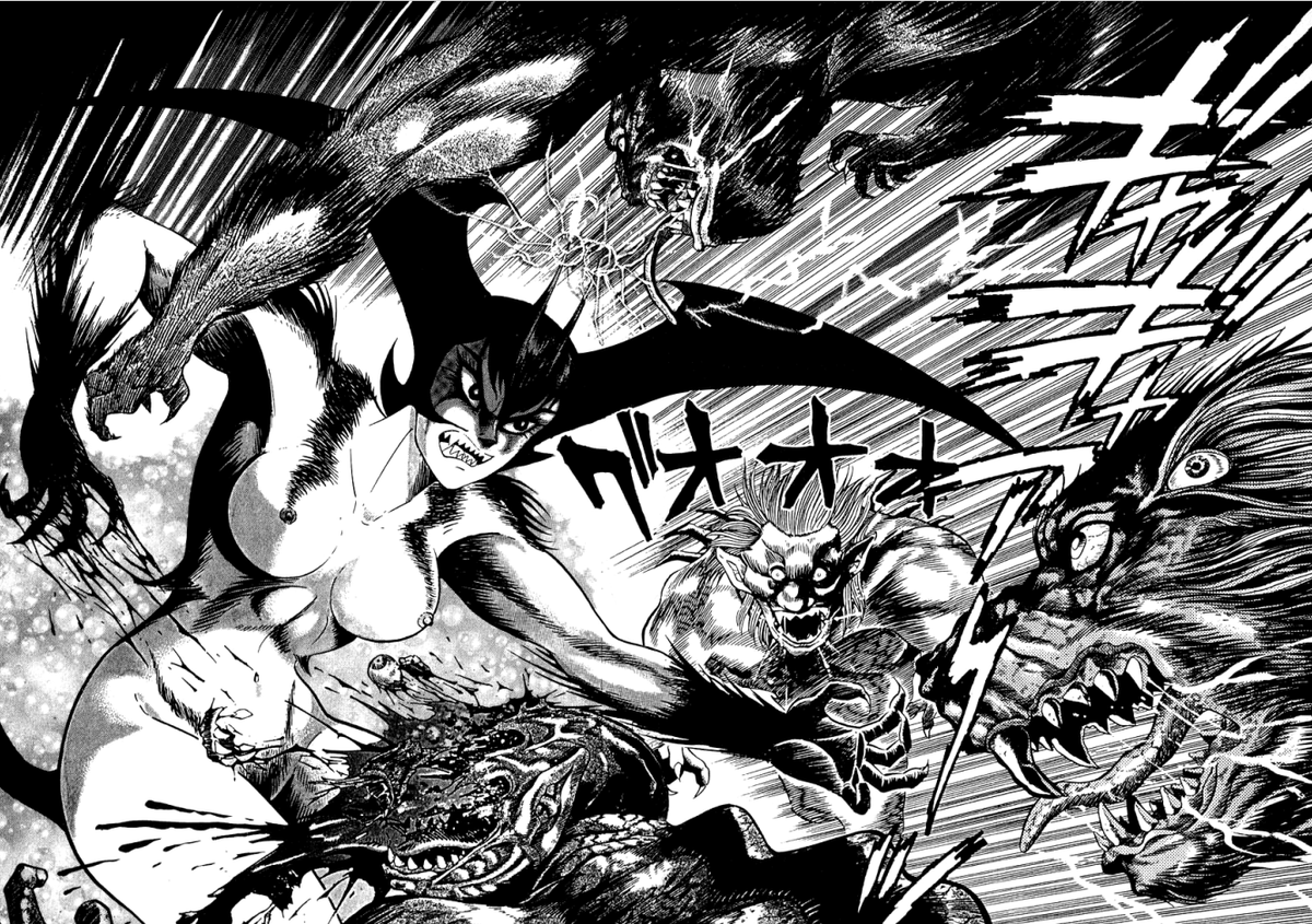 Jun is endlessly plunged into this world where beasts continue to grow in numbers. It doesn't matter how many she destroys. This is an endless fight that does nothing but weigh on her.