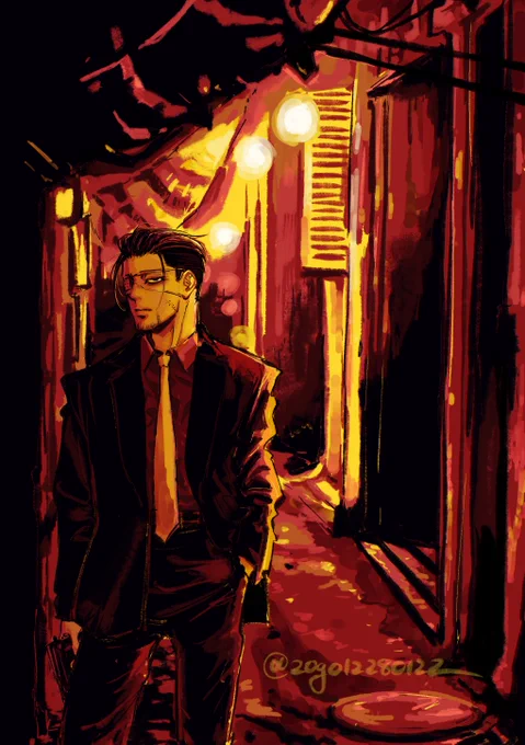 いつか描きたい、九龍城砦的な架空の街のマフィアもしくは便利屋の話 (これ言うの3回目くらい)