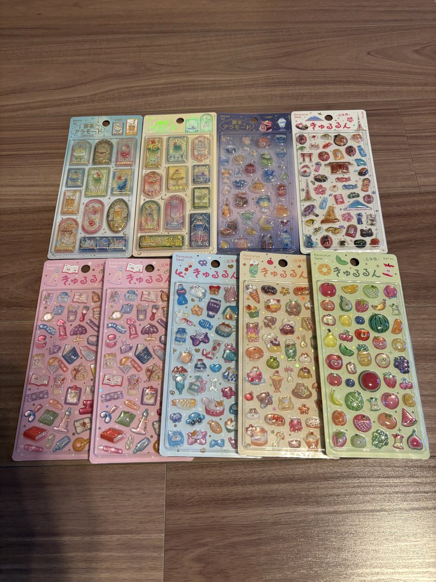 ______s2____99's tweet photo. 【交換】 ポケモンクリスタルステッカー　キャンディドロップ　きゅるるん　喫茶アラモード　はっぴーフォン

譲　写真のもの
求　ボンドロmini系　オリジナル
　　うるちゅる未所持のもの
　　他なんでも検討 https://t.co/Mh2BmpzU1r