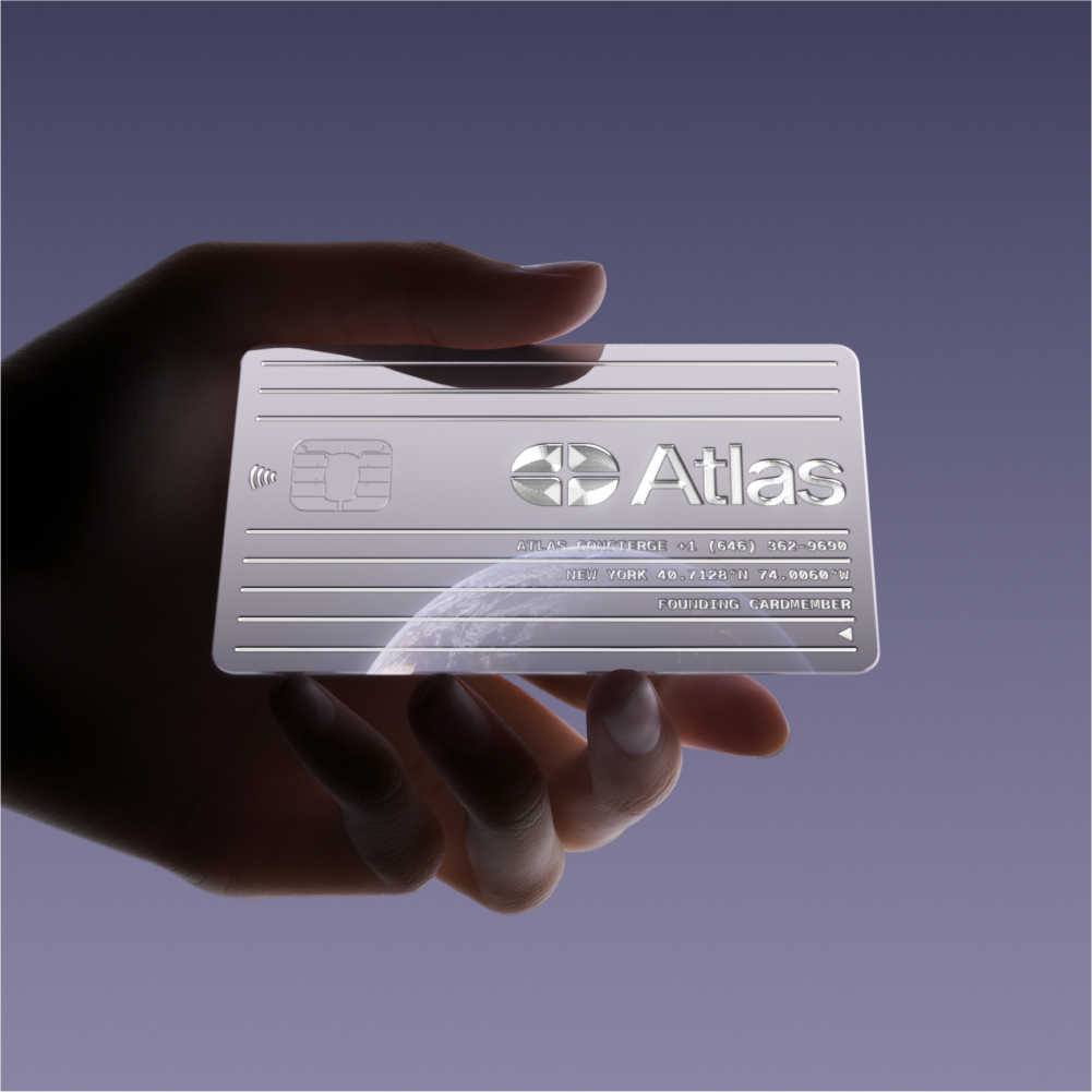 lifeofbi's tweet image. A two-year-old credit card just hit $1B in transaction volume.

Zero marketing spend. Entirely word of mouth.

Atlas Card charges $1,000/year. No sign-up bonus. No cash back. No mass market ambition.

Total addressable market: ~20 million US millionaires. Atlas is fine with that.
