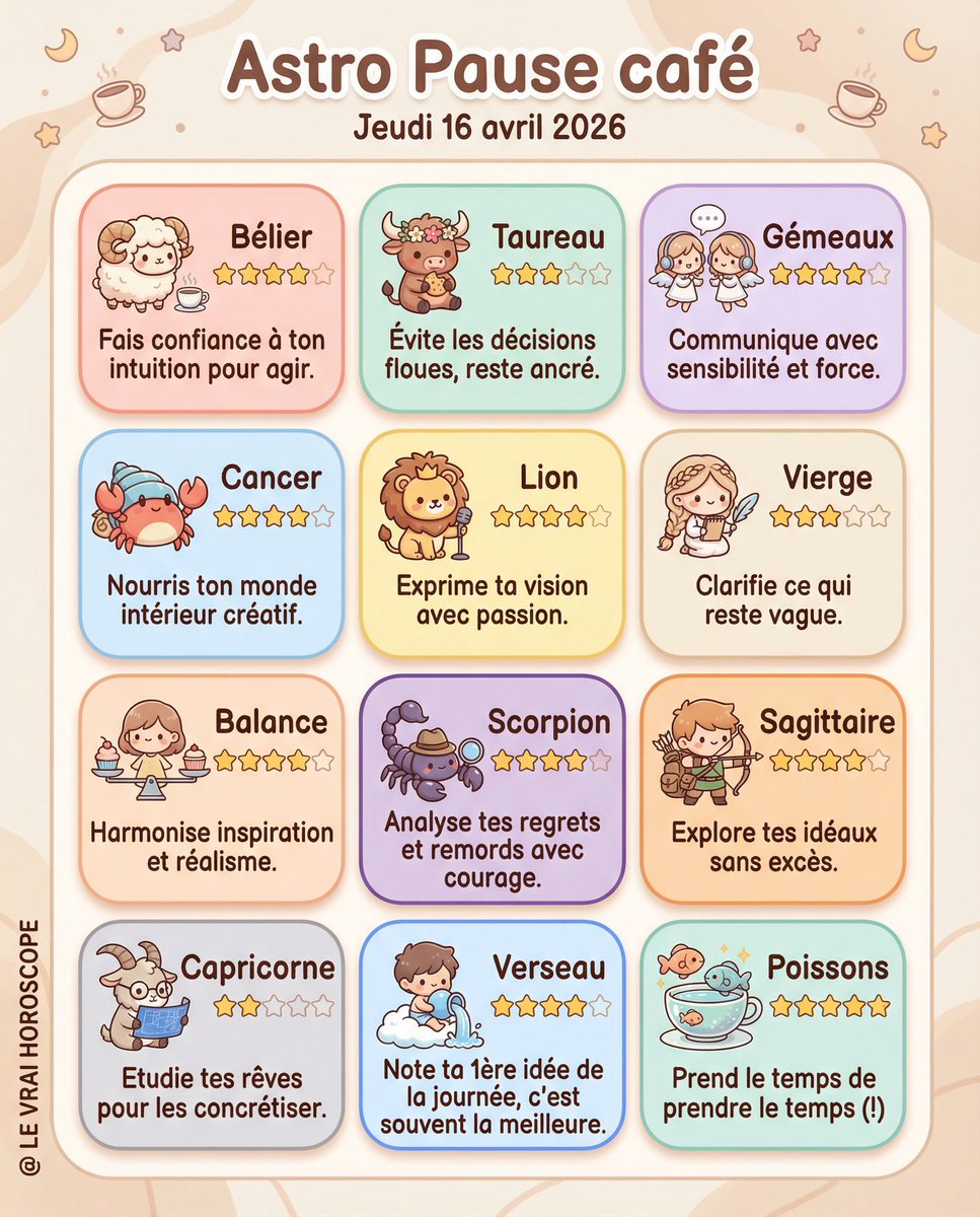 Le Vrai Horoscope tweet media