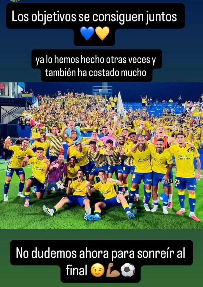 TinoTelde's tweet photo. No seré yo quien reparta carnet de buen aficionado 

Pero hay que entender que también van personas mayores y debemos convivir con ellas como lo hicimos otras veces, son notarios de un legado y merecen respeto, no por que se levanten o no son peores ni mejores aficionados 😳

Se puede y se debe organizar mejor, SI ‼️‼️‼️

Habrá que conseguirlo @UDLP_Oficial @FPUDLP @amarillosxmundo  

21 puntos y todo un horizonte por delante, SI SE PUEDE 💙💛