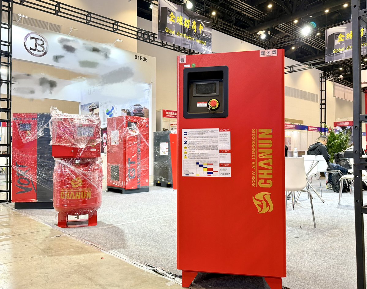 chanuncomp2025's tweet image. 🎉Beijing AMR 2026
CHANUN We’re all set and ready for the exhibition!
📍 Booth: B1-C27
📅 Apr. 13-15, 2026
Looking forward to meeting you at the show! 👋

#AMR #screwcompressor #CHANUNCompressor#diesel#autoworkshop

chanuncompressor.com