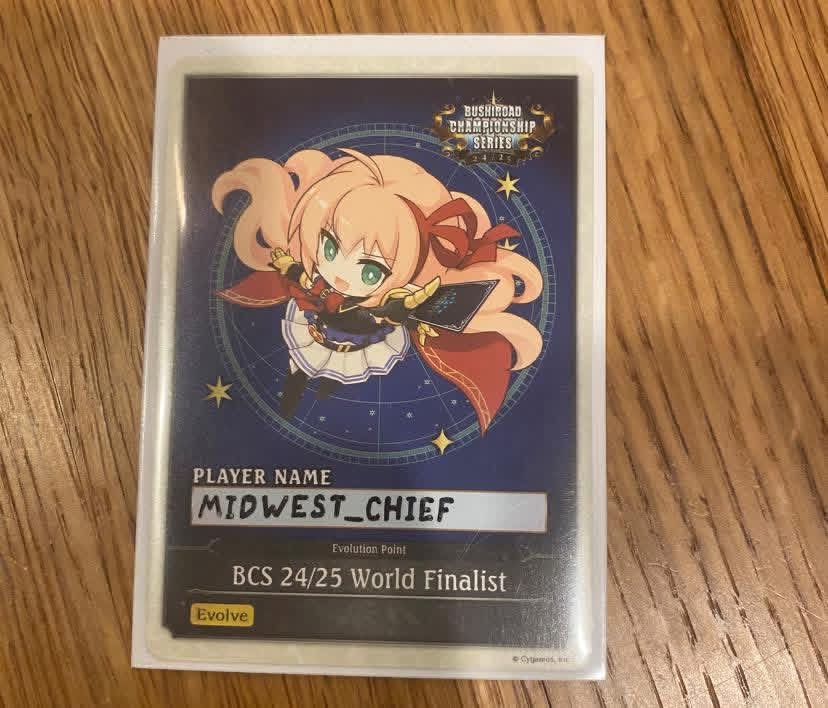 GGrantonz's tweet photo. My homie tried to call me the “mid”west chief cause I didn’t want to buy URs I just chuckled it off cause

Last time I checked I am the only one walking around locals with one of these

“Whoever you think you are, I am”

#ShadowverseEvolve https://t.co/a1zeYBMeiI
