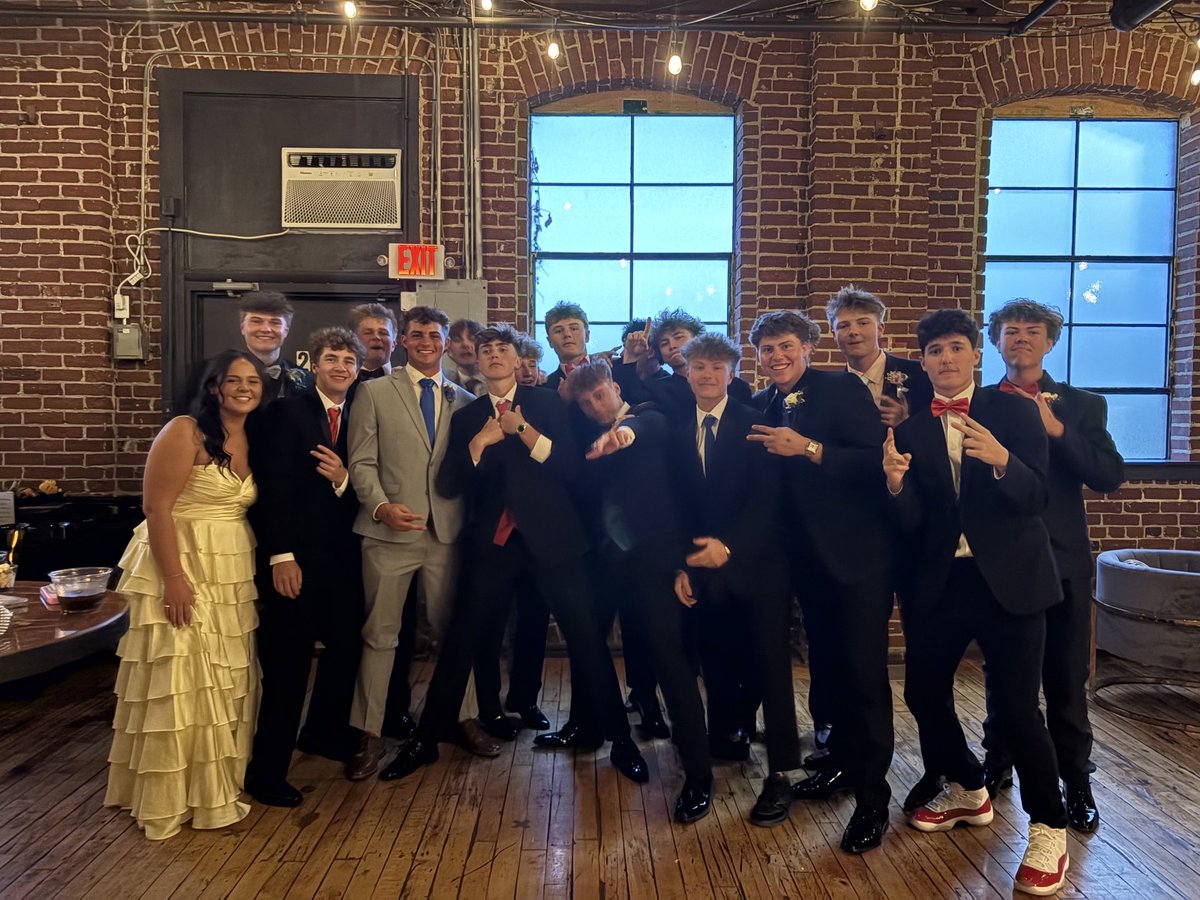 NPHS 2026 Prom.  Our baseball players and manager look all grown up and amazing.