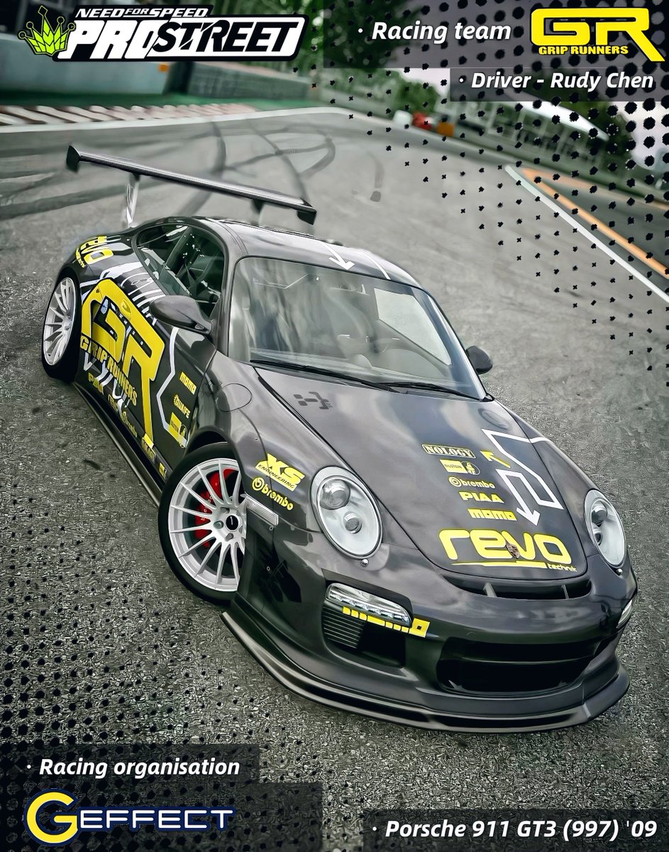 "Grip Runners Porsche 911 GT3 (997)"

#GT7 #GT7Livery #GRANTURISMO7
#nfs #prostreet #NFSprostreet