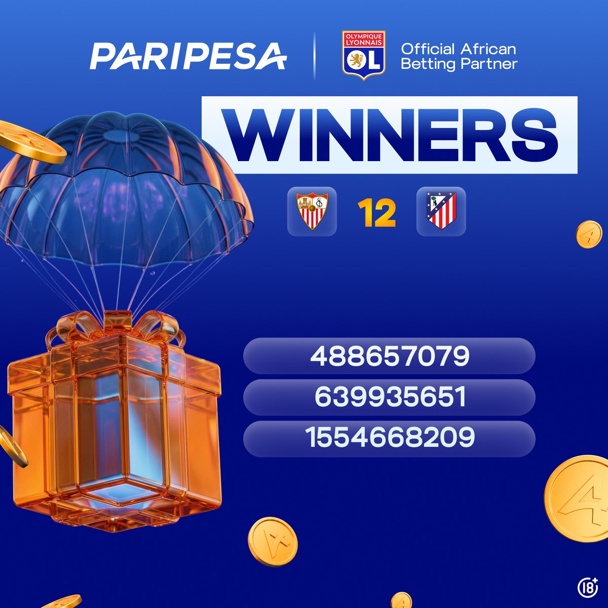 PariPesa Africa Sports Betting tweet media