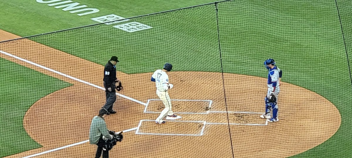 CyberMichaelM's tweet photo. At LA Dodgers game. Dodgers rolling  !! ⚾️ Looking for 3rd World Series championship in a row. Shohei Ohtani hit a monster HR ☄️His first of the year at Dodgers Stadium 🏟 #Dodgers #Ohtani #ShoheiOhtani  #ShoheiOffical ⚾️✨️ https://t.co/JikBYlo0xz