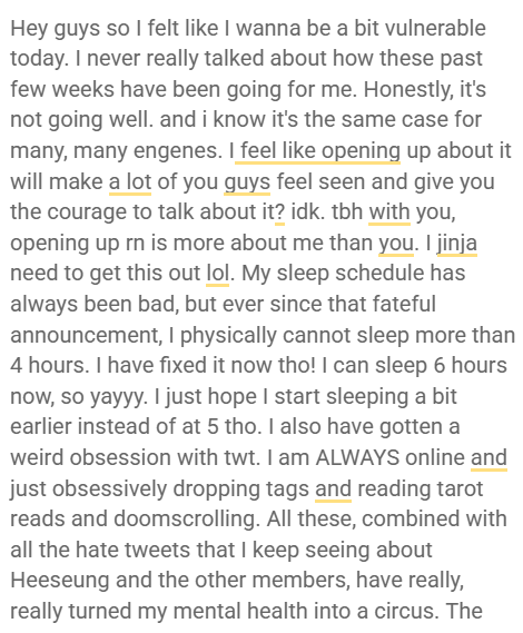 esther : BRING HEESEUNG BACK tweet media