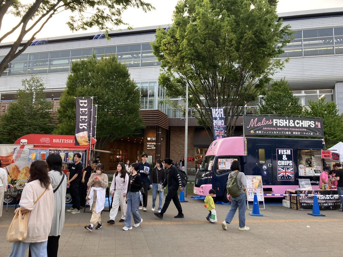 昨日は流山の英国フェアに行ってきました
otasisの演奏とフィッシュ&amp;チップスとで楽しめました🇬🇧