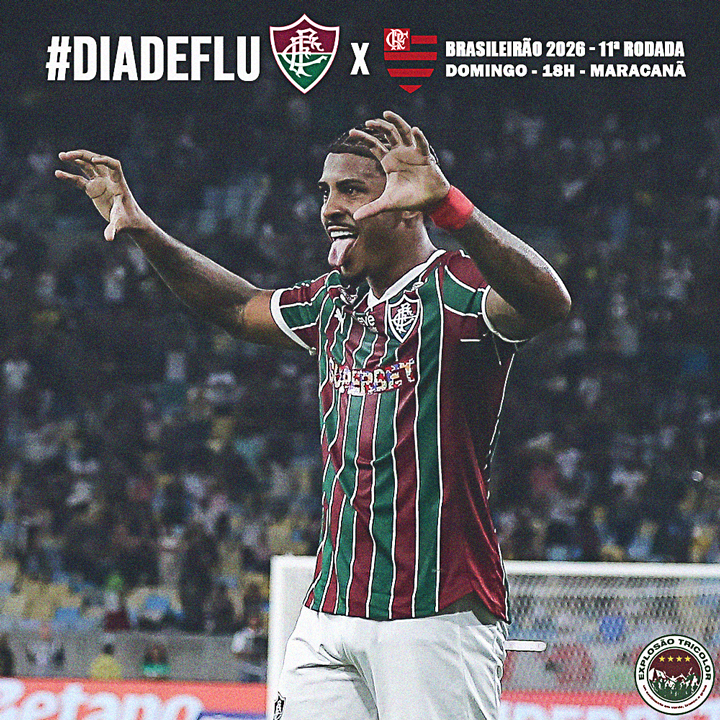ExploTricolor's tweet image. Chegou o #DiaDeFlu. Que os jogadores tricolores honrem as três cores que traduzem tradição e ensinem aos dirigentes do Fluminense como se trata um rival. 🇭🇺🇭🇺🇭🇺

#ET #Fluminense #Brasileirão2026