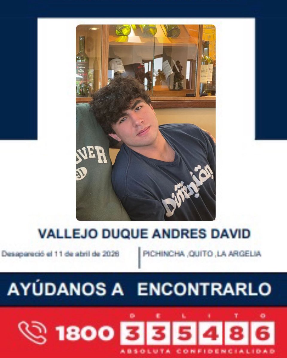 CarolAnnaVal's tweet photo. Por favor ayúdenme a encontrarlo y difundiendo. Estamos en las horas cruciales para encontrarlo. 

Estaba vistiendo una leva de traje medio gris con camisa blanca y se perdió al sur de Quito. Si lo ves no dudes en escribirme y compartir la publicación. 

#ecuador #Desaparición https://t.co/MLVWw4NThG