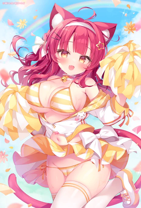 #凍結祭りでフォロワー減ったから自己紹介して逆に増やす ねこみみ・むちぷに肌だいすき絵描きです