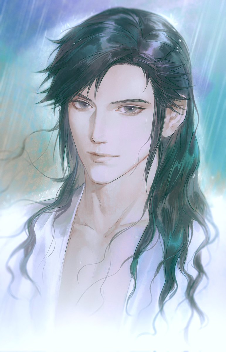 那双湖水一样平静的眼睛