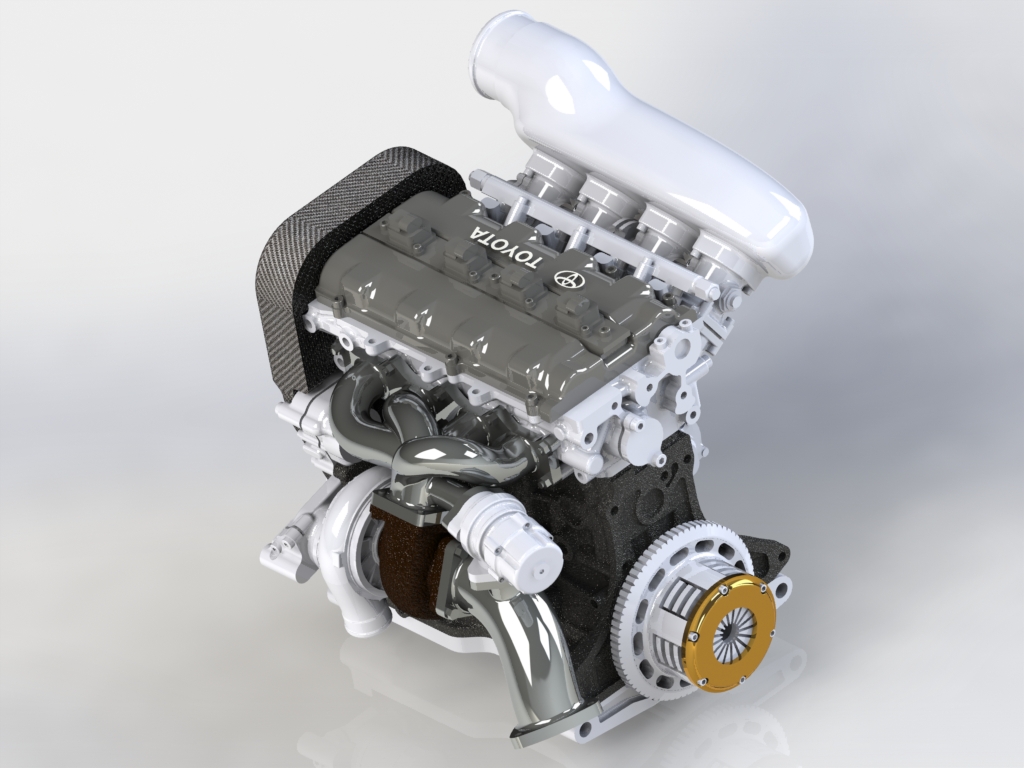 3S-GTE GT500 version
1/24できれいに出るかしら・・・