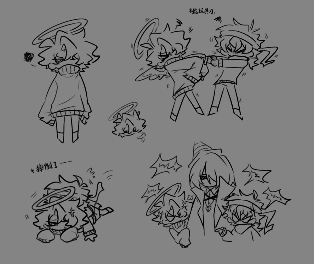 耍废的天音 tweet media