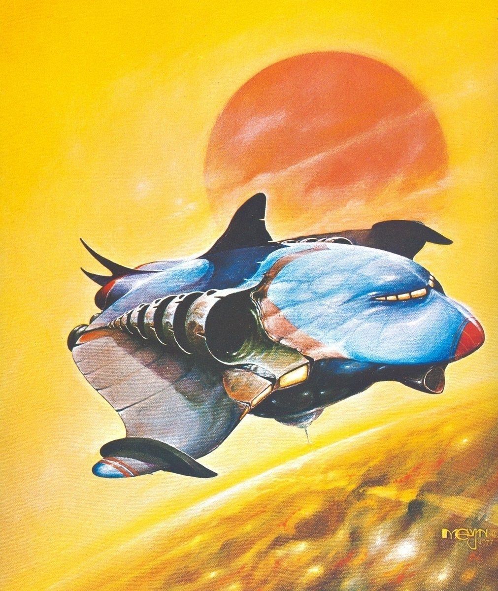 scifiblast's tweet image. Melvyn Grant #scifiart