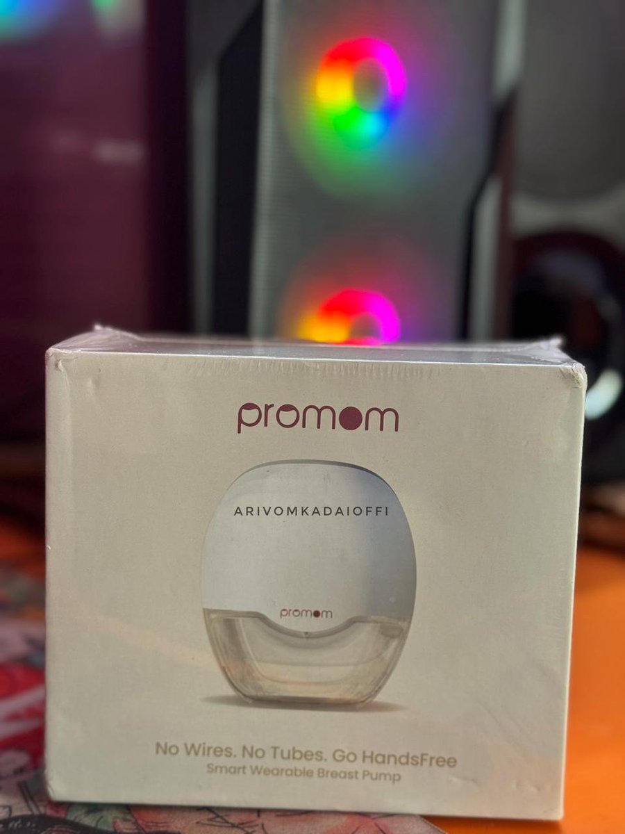arivomkadaioffi's tweet photo. சொன்ன மாதிரியே இந்த wearable breast pump வாங்கிட்டோம். உண்மையாகவே worth ஆ னு இரண்டு நாட்களில் பாதிவு செய்யறேன்.
Link: https://t.co/PvKpmPO9tK
#promom #bornbaby #babyessentials