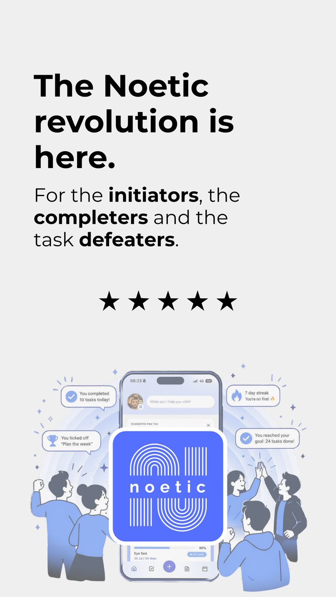 noeticapp's tweet photo. @mscode07 I’m building Noetic - launch week for me in the App Store. Getting my head around early distribution. Would love you to check it out 🔥 https://t.co/NzGK2ob2Rn