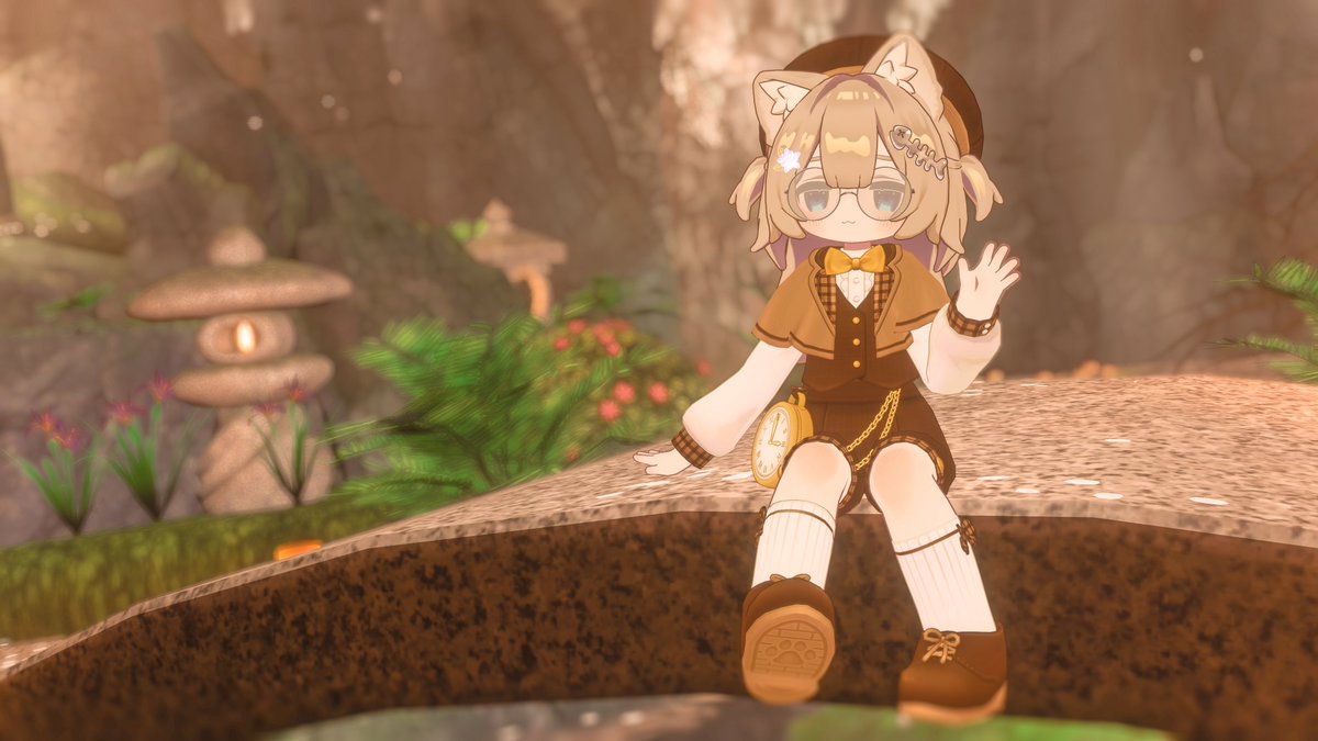 jerryzx123's tweet photo. のんびりした時間✨_(¦3」∠)_
ワールド：春眠の小園
#VRChat #キプフェル #kipfel https://t.co/vIwRFD2Wrw