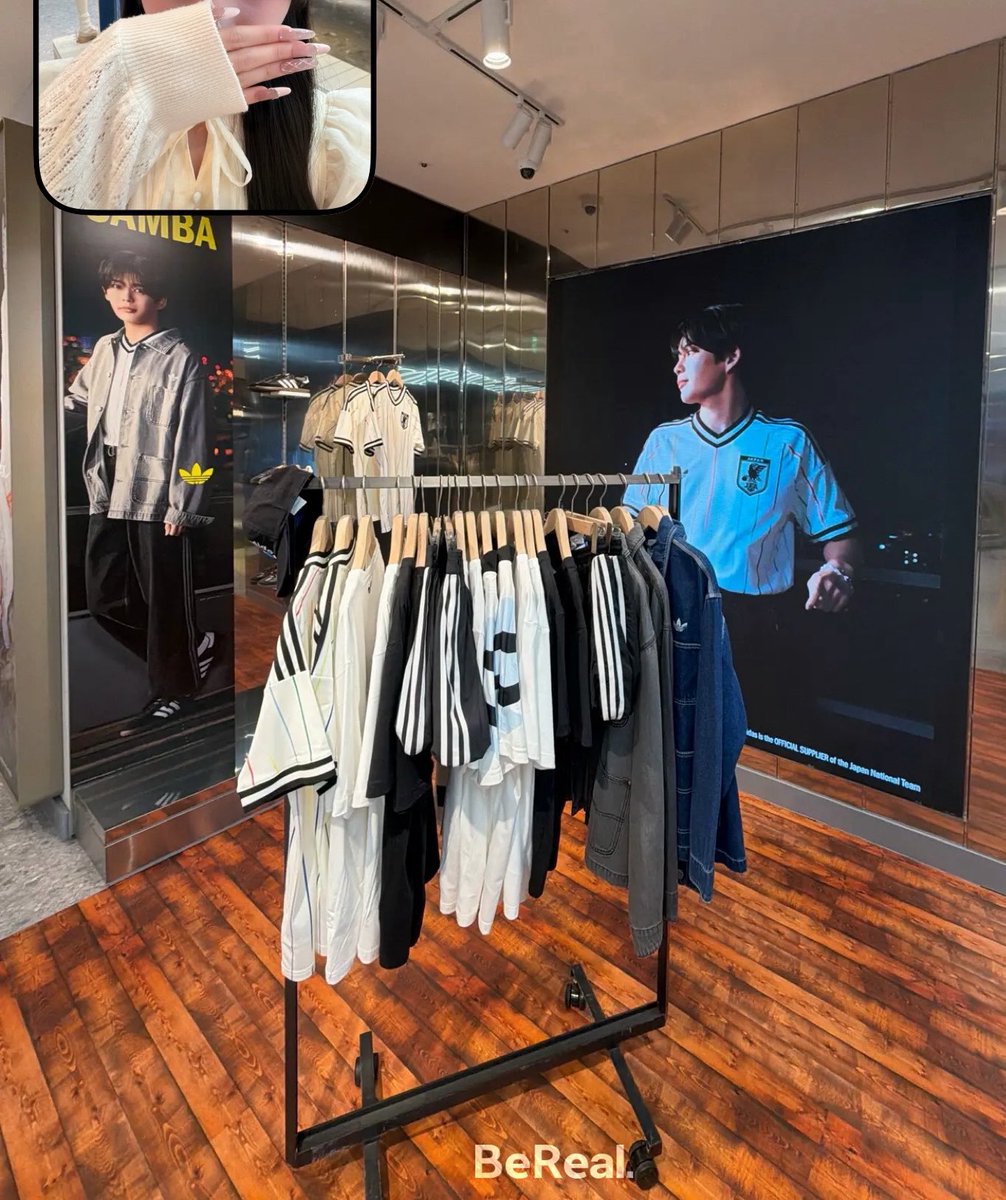 行く先々で長尾くん見つけてにっこり☺︎︎︎︎✨️