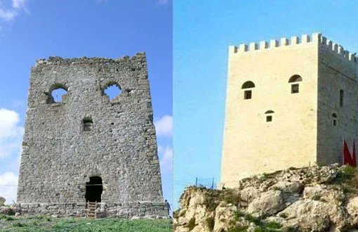 AKP, cami, kale, tarihi eser dinlemiyor.
Yıkıp, 'yenisini'yapıyor.