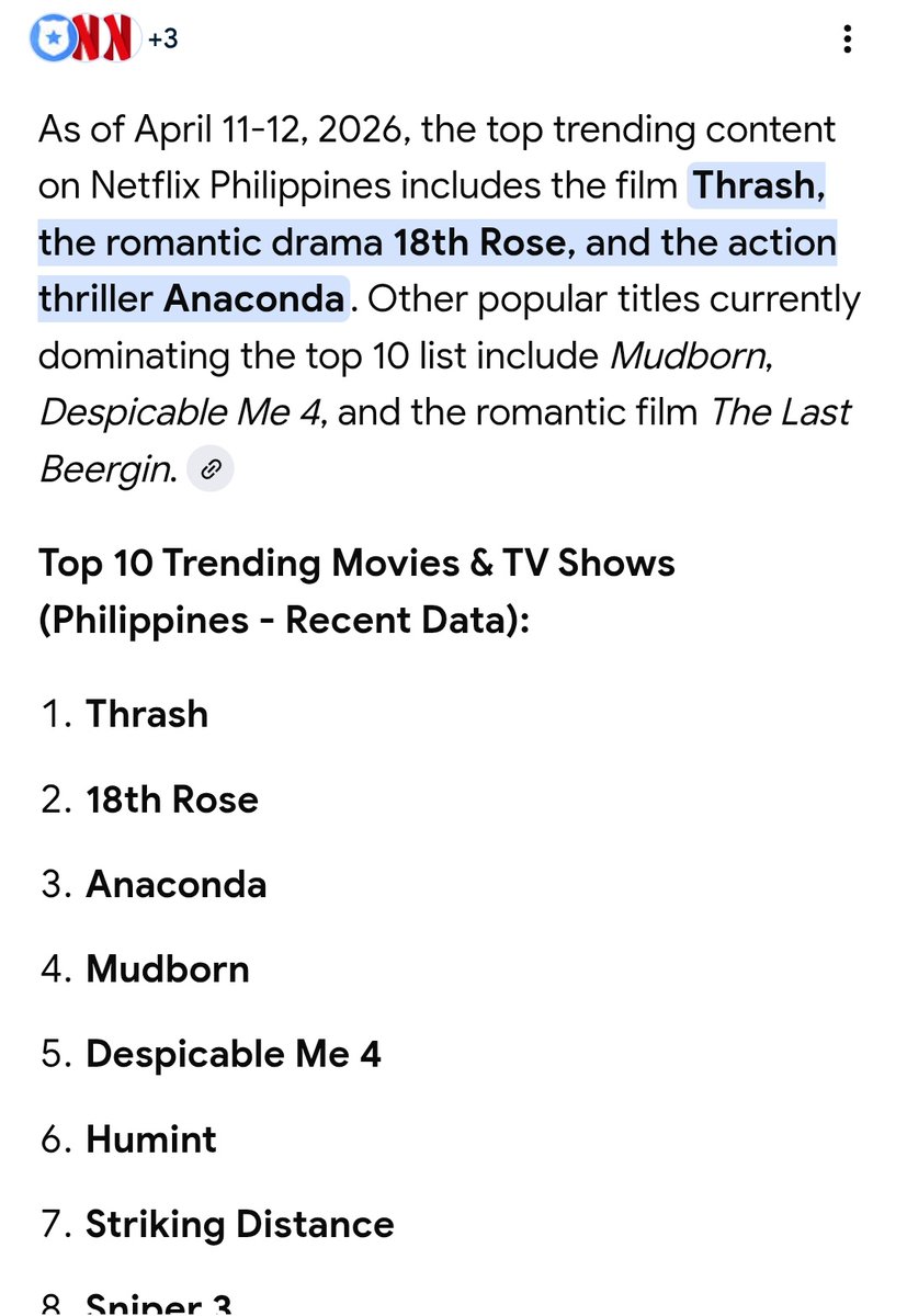ling_Ling_2024's tweet image. Congrats Xy and to all the cast. So proud for you Mhiema......❤️❤️❤️

#18thRoseOnNetflix 

#XyrielManabat
#ElijahCanlas

@xmnbt 
@elijahcanlas_