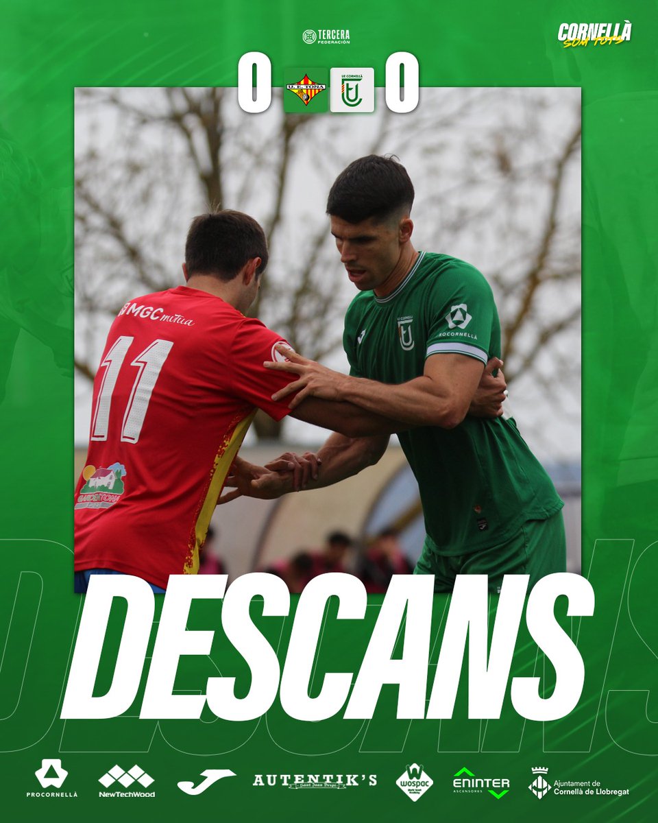 UE Cornellà 💚 tweet media