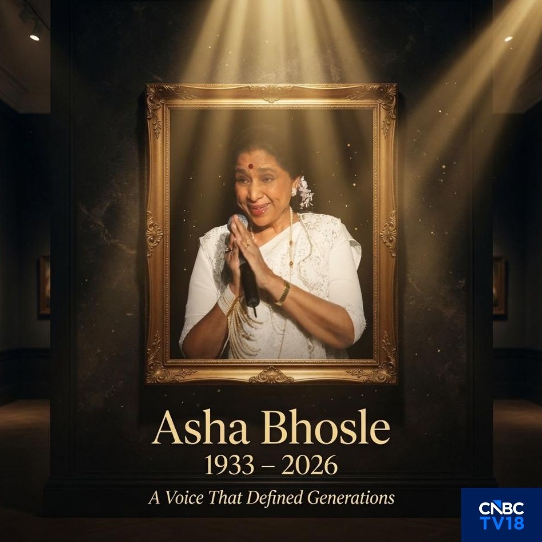 CNBCTV18Live's tweet image. #AshaBhosle passes away at 92: With over 12,000 songs and a historic #Grammy nomination, Asha Bhosle’s unmatched versatility defined Indian music

She was more than just a playback singer; she was the heartbeat of #IndianCinema for over eight decades

⏬Read more here: Revisiting