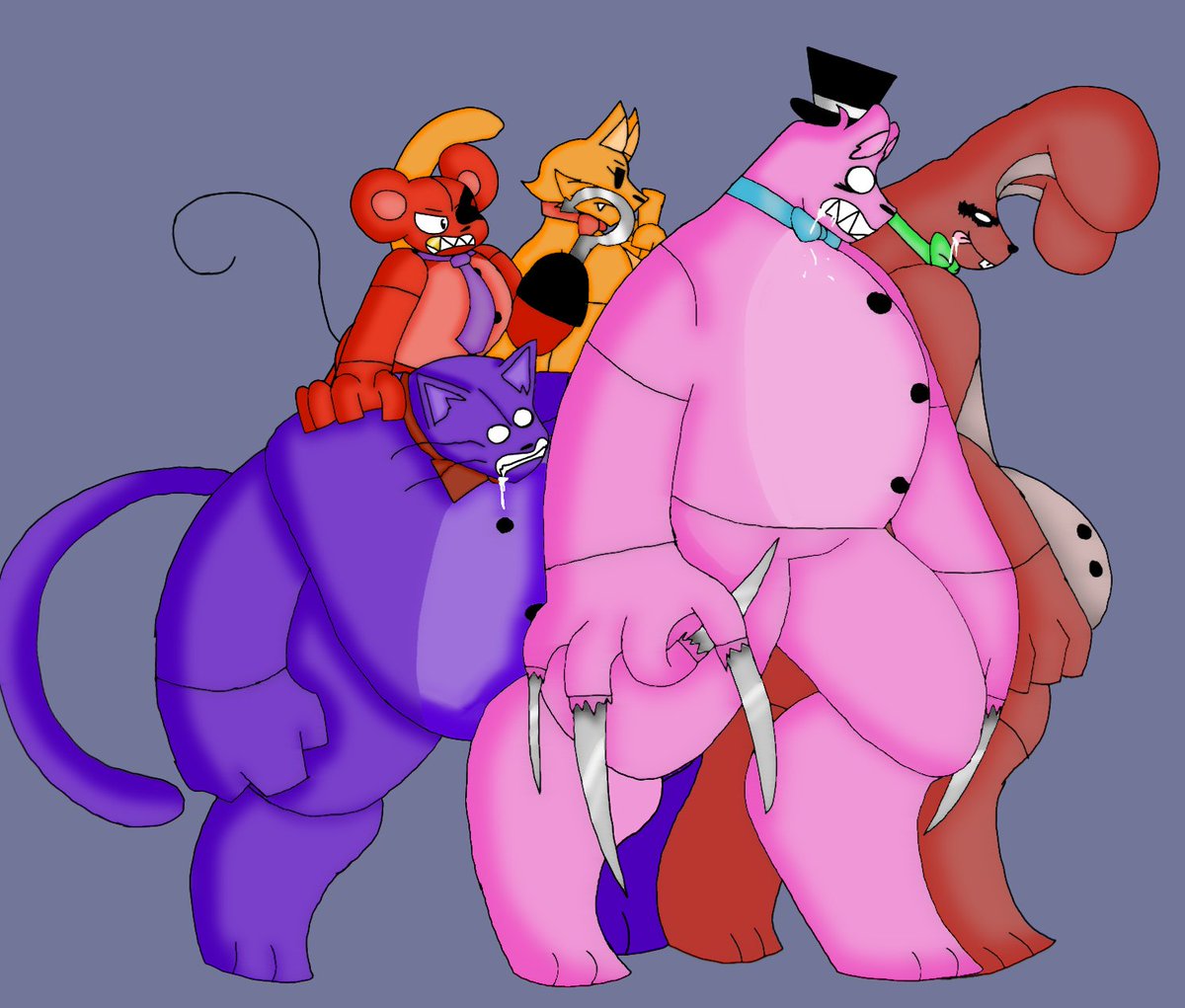 julizilla79244's tweet image. @GremlinGrounded A new Lovedoll Toy gender spawn drawing (gender spawn). The drawing was originally done by @ramrv2z. This is a comparison between the originals and those of the opposite gender. alternate images are with letters and shadows.

#lovedolltoyfactory #fanart #battle