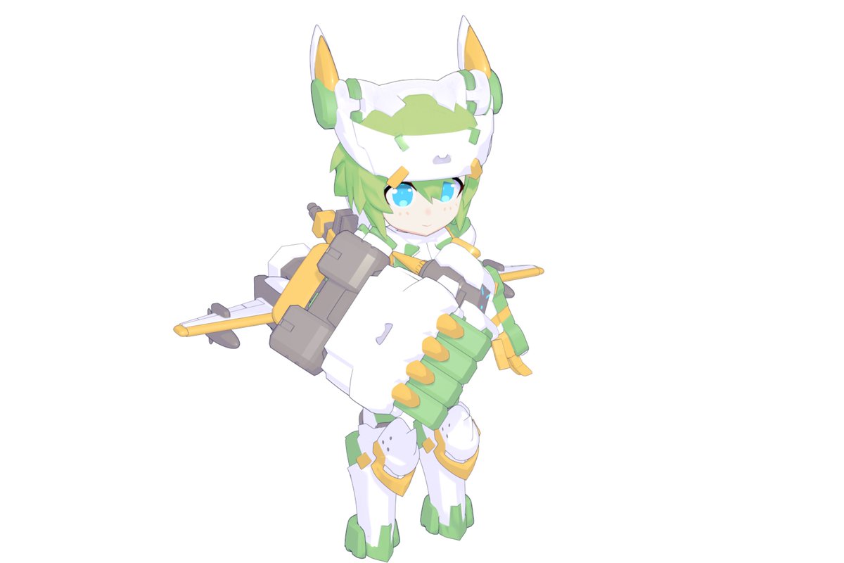 TA_ICHI001's tweet photo. ファイアホイール ファースト、セカンドを３Dモデリング！
小説版主人公マナちゃん仕様にしてみました！
#b3d
 #デスクトップアーミー https://t.co/p99Qx1cfiY