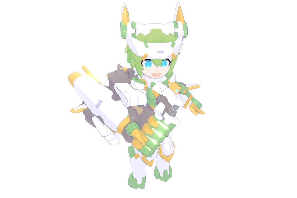 TA_ICHI001's tweet photo. ファイアホイール ファースト、セカンドを３Dモデリング！
小説版主人公マナちゃん仕様にしてみました！
#b3d
 #デスクトップアーミー https://t.co/p99Qx1cfiY