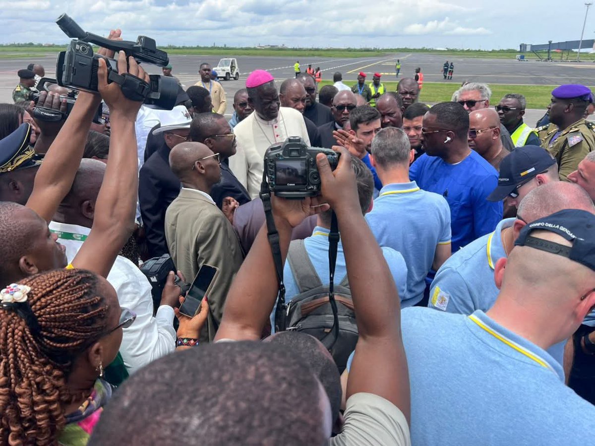 TheCameroonianZ's tweet image. Évaluation des travaux #Douala - pour la visite du pape Léon XIV #Cameroon.

#PapeAuCameroun2026