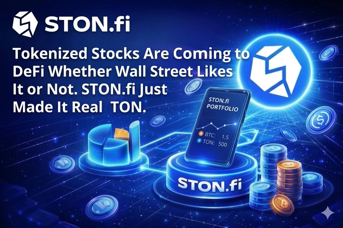 Clark3096421771's tweet photo. For decades, access to stock markets has been controlled by brokers, banks, and regulators deciding who gets in and on what terms. 

Tokenized stocks on a DEX do not ask for permission from any of them. 

That shift is bigger than most people are treating it.

A THREAD 🧵👇 https://t.co/3U7l9Y0s3m
