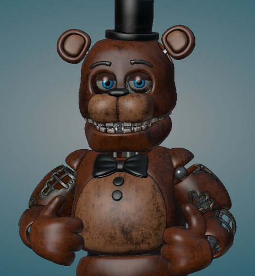 Withered Freddy model Commissioned
Model by:<a href="/RealNeedyNerd/">NeedyNerd (COMMS OPEN)</a> 
it Will be Payable Soon