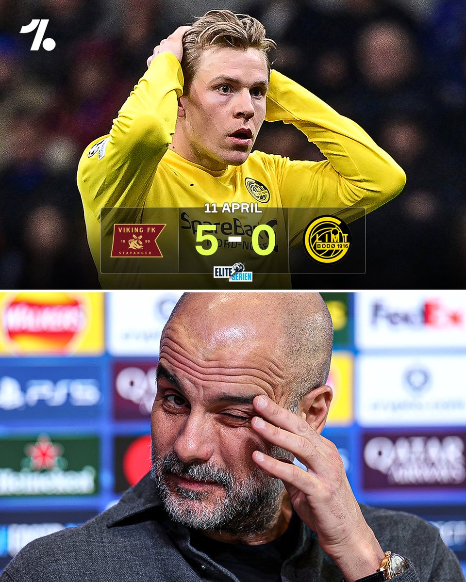 How good must they be?! 😳 Reigning Norwegian champions Viking FK have just THRASHED Bodø/Glimt 5-0 on MD2 of their new season...the Champions League needs to beware next season 👀🇳🇴

Yes, the same Bodø that silenced their doubters by beating the likes of Man City and Inter in