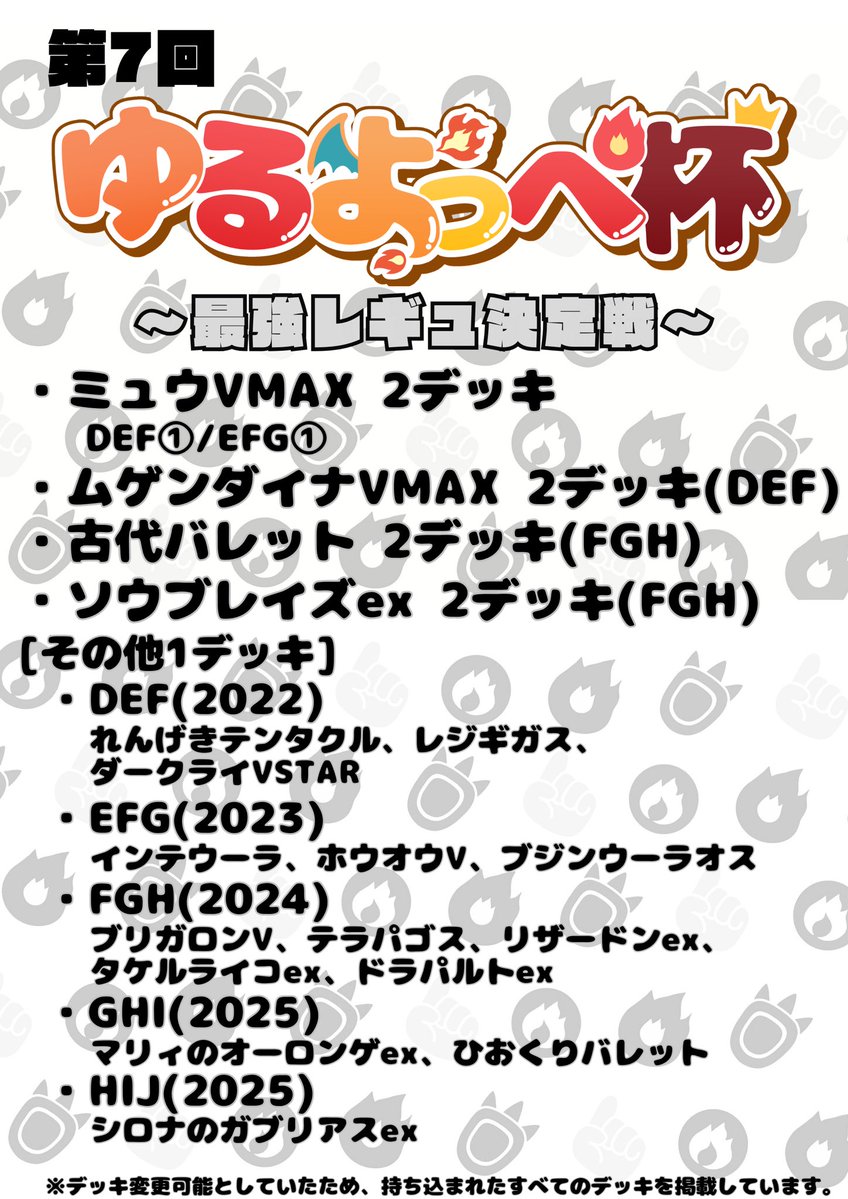 ゆるよっぺ杯(運営アカウント) tweet media