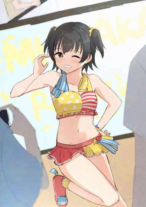 ショッピングモールでクラスメイトが踊ってた