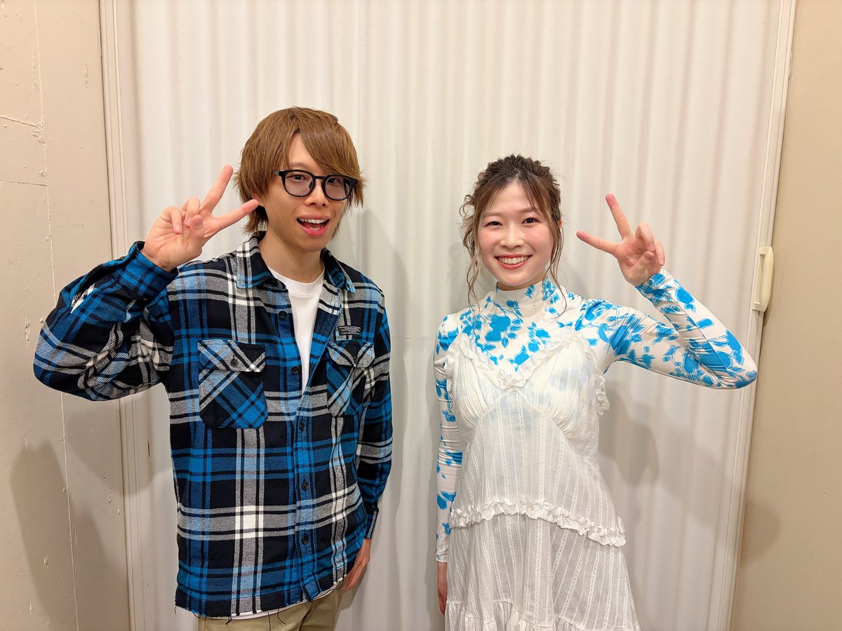 yopipi_artist's tweet photo. ⋰
𝙏𝙃𝘼𝙉𝙆 𝙔𝙊𝙐!!!!
⋱

青山吉能Birthday LIVE
「明日、ふり合うも多生の縁。」宮城公演
お越しいただきありがとうございました✨

次は5/3（日）大阪公演でお会いしましょう🙌
大阪・神奈川公演チケットは明日23:59まで抽選受付中🎫

https://t.co/7qY8uQ34lA

#青山吉能 #よぴえんつあー https://t.co/bltZzjv2z6