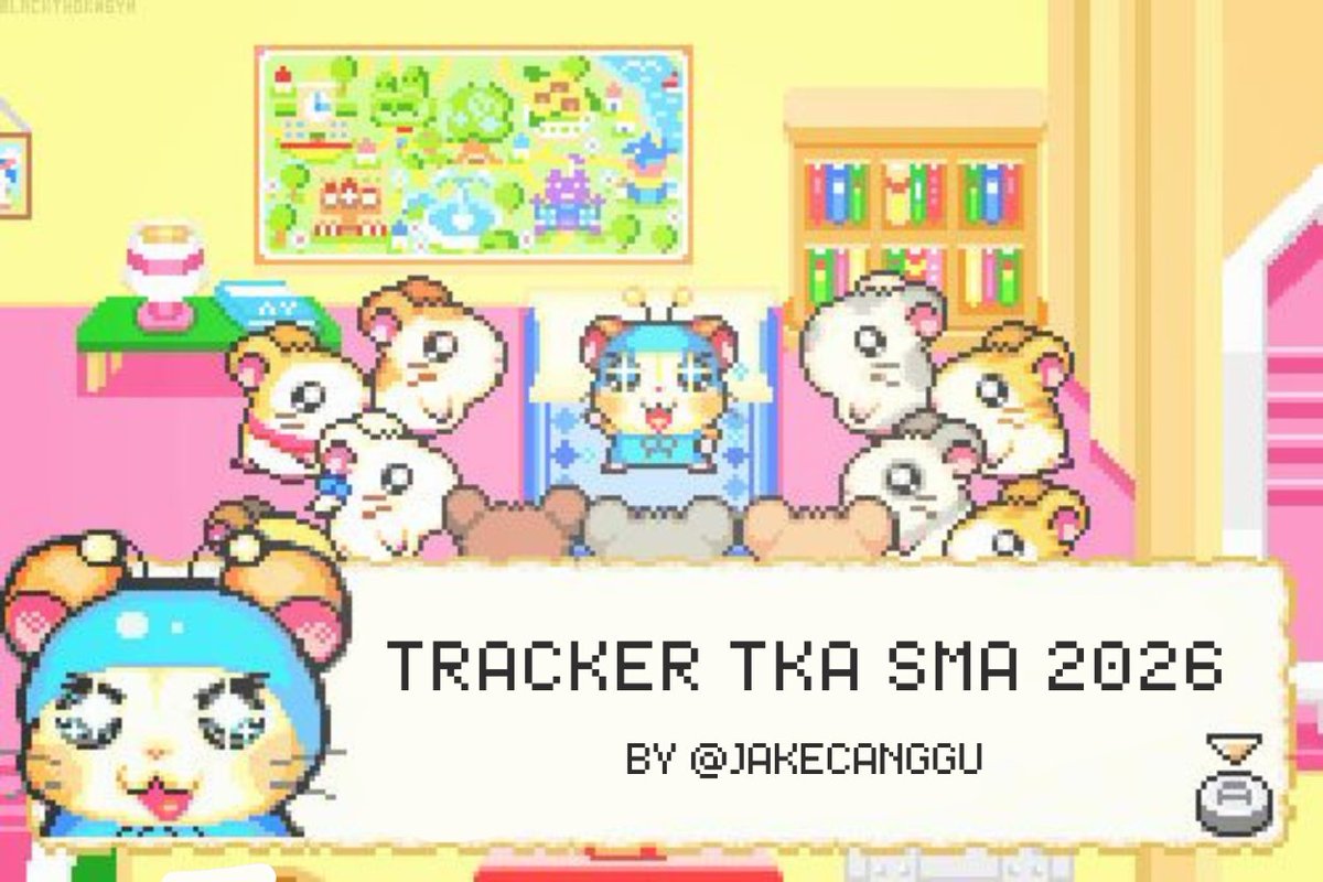 ⤷ ᴛʀᴀᴄᴋᴇʀ ꜰᴏʀ ᴛᴋᴀ ꜱᴍᴀ 2026 ˎˊ˗⋆. 𐙚 ˚

🖇 docs.google.com/spreadsheets/d…