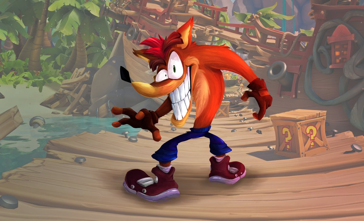 Crash Bandicoot I drew for the 30th anniversary collab hosted by <a href="/HarrisonTheHutt/">Terminally Dyslexic</a> !

#CrashBandicoot