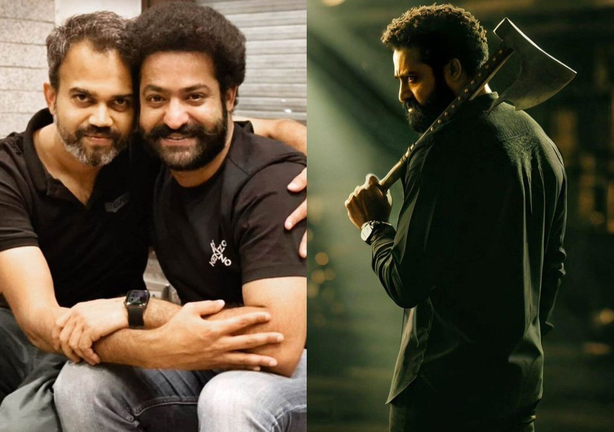 Filmyscoopss's tweet image. Fans were expecting a video glimpse for #AlluArjun’s birthday, but the team only revealed the title and first look.

Now, as per the latest buzz, the same might happen with the #NTRNeel project. Reportedly, there will be no video content released on Jr NTR’s birthday.