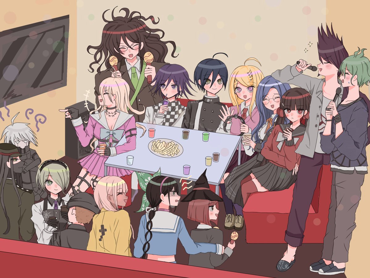 V3のみんなでカラオケ行って青春してほしい🎶
(見ずらい😭😭😭)