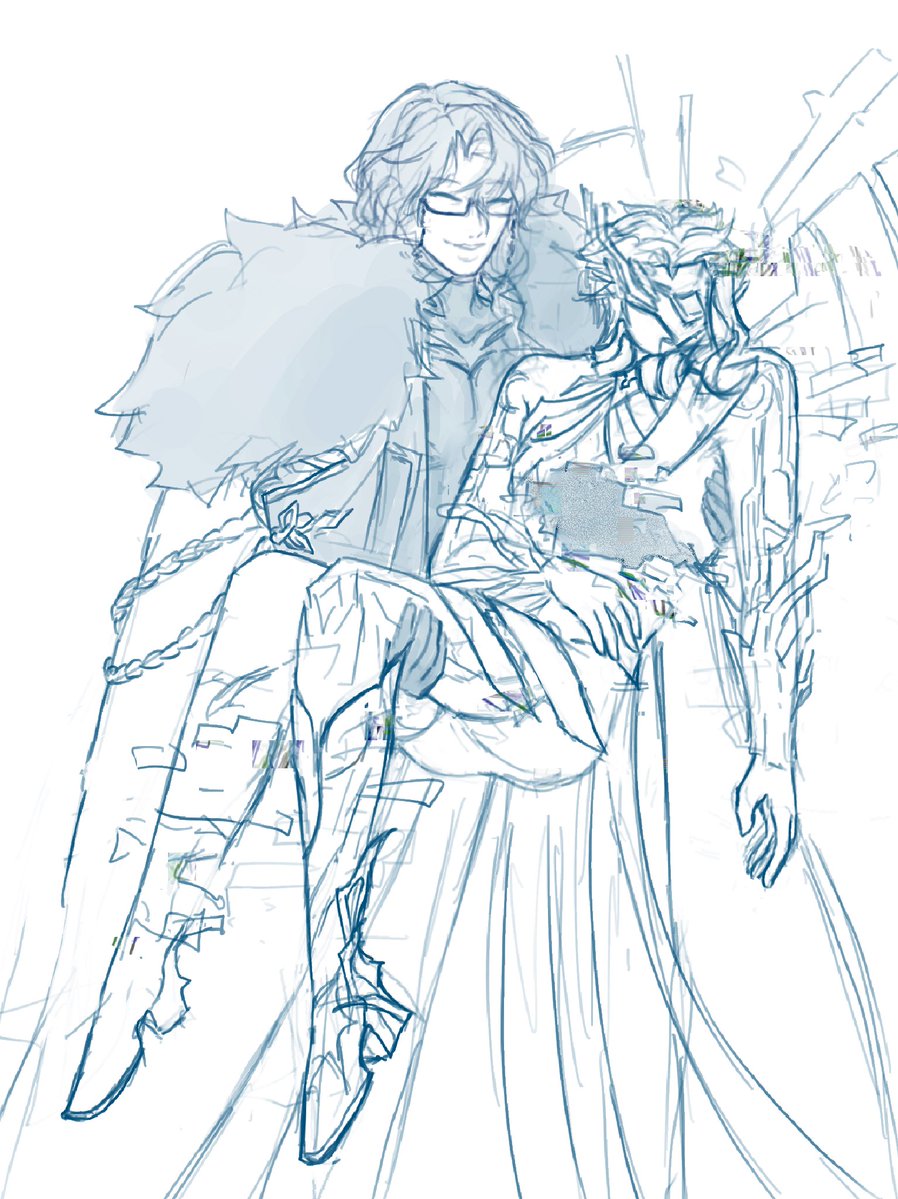 wip
패배한 박사를 수거해 가는 판탈로네 (희망)
#dottore #pantalone