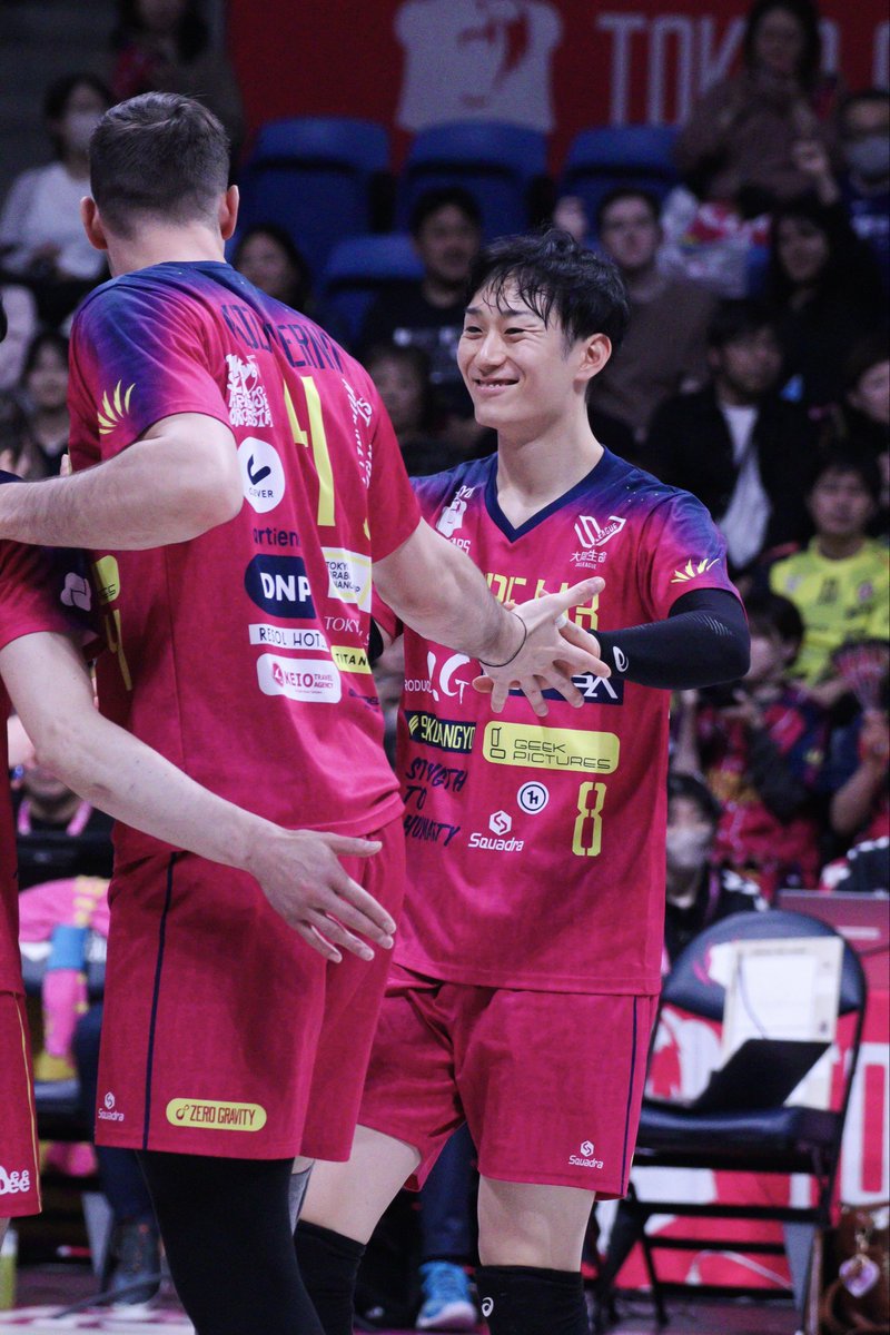 photo___86's tweet photo. 2026.03.29 有明コロシアム

#柳田将洋 選手
#ヤン・コザメルニク 選手
#東京グレートベアーズ https://t.co/2ywNBIIycW